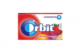 Orbit Mix Fruit Flavoured Sugar Free Chewing Gum   Pack  8.8 grams